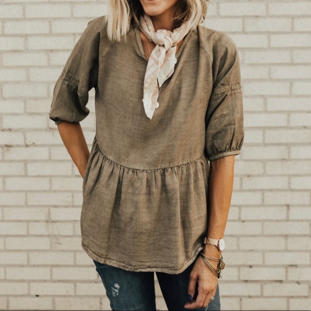 ROOLEE Little Italy Babydoll Top